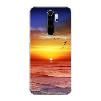 Силиконовый чехол Закат 3 на Xiaomi Redmi Note 8 Pro