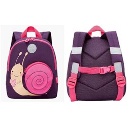 Рюкзак детский 22х25х9 см RK-280-2z/1 фиолетовый - розовый GRIZZLY