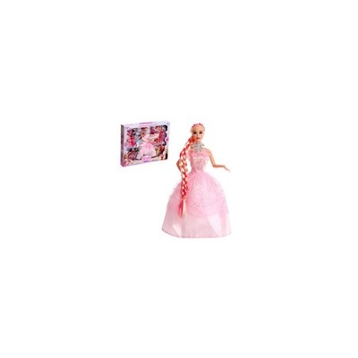 Кукла-модель шарнирная "Алина" с набором платьев и аксессуарами МИКС 7558970