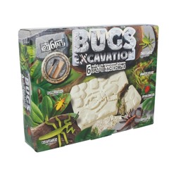 Набор для проведения раскопок серия «BUGS EXCAVATION»  жуки, Набор 4