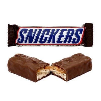 Snickers шоколадный батончик  50,5 г.