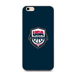 Силиконовый чехол USA Basketball 1 на iPhone 6 Plus/6S Plus