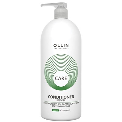OLLIN CARE Кондиционер для восстановления структуры волос 1000 мл