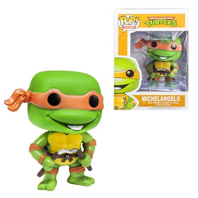 Черепашки ниндзя POP фигурки Turtles со светом 4вида