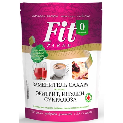 Заменитель сахара Fit Parad №6 дойпак 250 гр