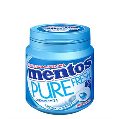 ж/р Mentos "Pure Fresh" свежая мята 100 г.