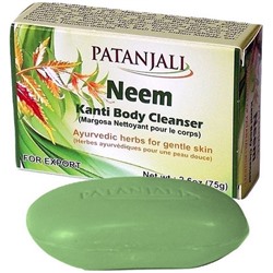 Мыло Ним Патанджали антисептическое Neem Kanti Body Cleanser Patanjali 75 гр.