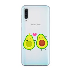 Силиконовый чехол Авокадо любят на Samsung Galaxy A50