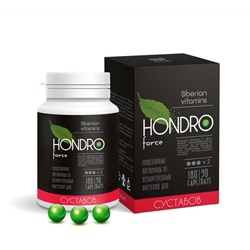 HONDROforce, мицелярный витаминный комплекс для суставов, 180 капс., Сиб-КруК