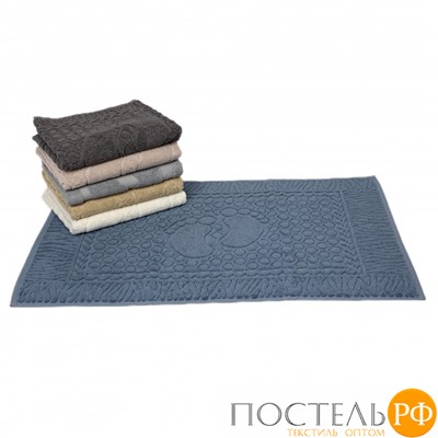 Полотенце для ног Карвен Vip Cotton "TASLI" 55*80 6шт.махра Н 3259