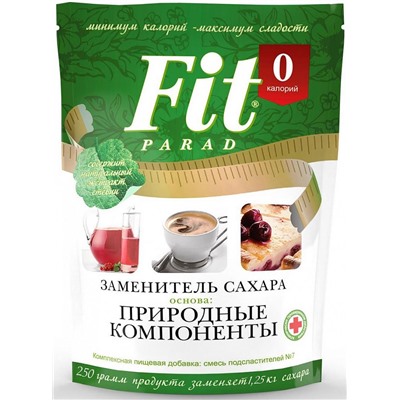 Заменитель сахара Fit Parad №7 дойпак 250 гр