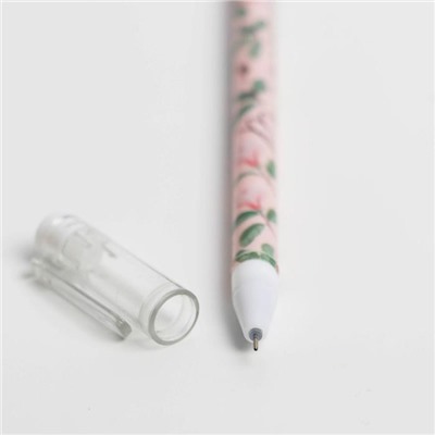 Ручка пластиковая «Самому прекрасному учителю», в тубусе