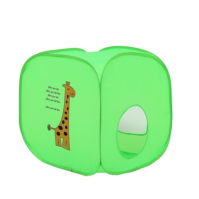 Игровая палатка для детей «Домик. Жирафик», 60 × 60 × 60 см 2996419