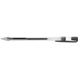 Ручка гелевая GPBL-K/gr 0.5мм черная LITE