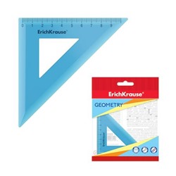 Треугольник  9 см х 45 градусов Standard голубой 52986 ErichKrause