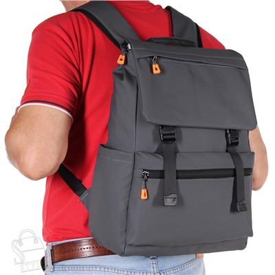 Рюкзак мужской текстильный 5312S gray S-Style
