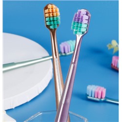 Набор зубных щеток с широкой щетиной COLORS (2 шт.)