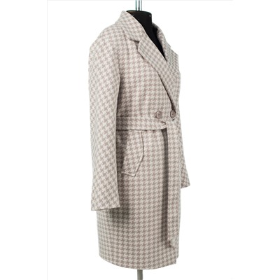01-11028 Пальто женское демисезонное (пояс)