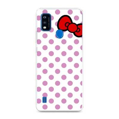 Силиконовый чехол Hello Kitty 1 на ZTE Blade A51