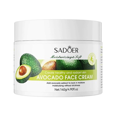 Крем для лица с маслом авокадо SADOER