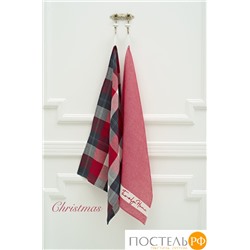 MT468KIR Кухонное полотенце Tivolyo Home CHRISTMAS кирпичный 2 предмета