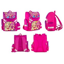 Рюкзак 1-4 класс школьный BREB-MT1-113F "Barbie" 35х26,5х13 см SEVENTEEN