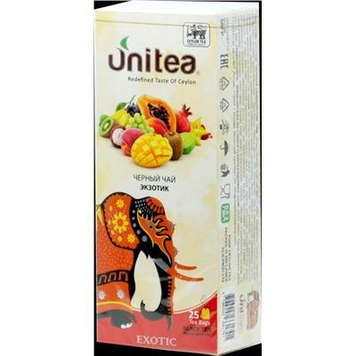 UNITEA. Exotic Fruits карт.пачка, 25 пак.