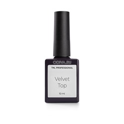 TNL, Velvet Top закрепитель матовый для гель-лака (без липкого слоя), 10 мл