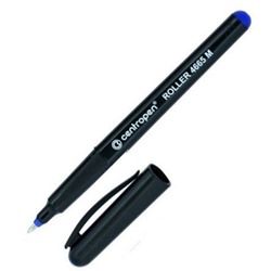 Ручка-роллер 0.6мм ERGO Cap off синяя, треугольный корпус 4665/01-06 Centropen