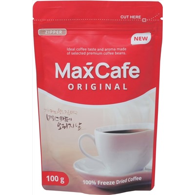 Max Cafe. Original 100 гр. мягкая упаковка