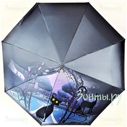 Сатиновый зонт с котами  Style 1620-06