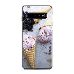 Силиконовый чехол Gelatto на Samsung Galaxy S10