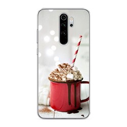 Силиконовый чехол Новогоднее какао на Xiaomi Redmi Note 8 Pro