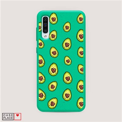 Эко-чехол Happy Avocados на Samsung Galaxy A50