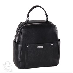 Рюкзак женский кожаный 99353-2 black  Velina Fabbiano-Safenta
