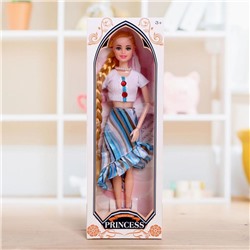 Кукла-модель шарнирная «Оля» в платье, МИКС 5066322