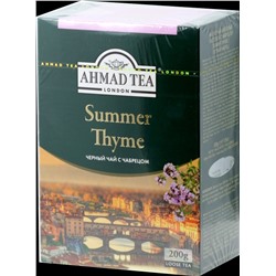 AHMAD TEA. Flavoured Collection. Summer Thyme 200 гр. карт.пачка