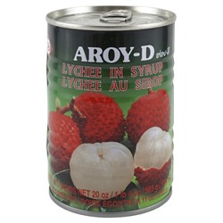 Личи в сиропе Lychee in Syrup Aroy-D 565 гр. ж/б