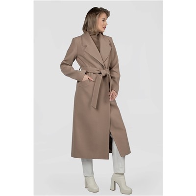01-11859 Пальто женское демисезонное (пояс)