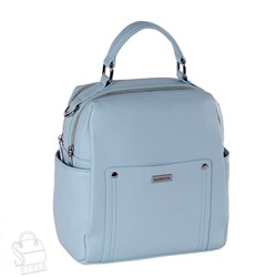 Рюкзак женский кожаный 99353-2 blue  Velina Fabbiano-Safenta