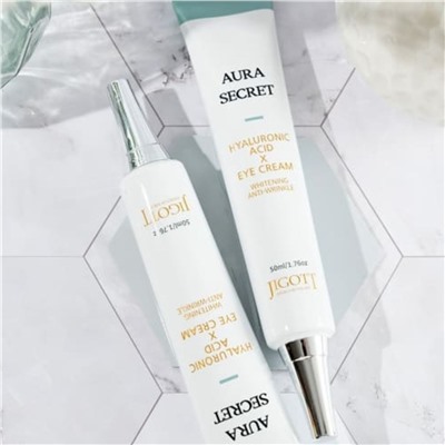 Jigott Крем для век с гиалуроновой кислотой / Aura Secret Hyaluronic Acid Eye Cream, 50 мл