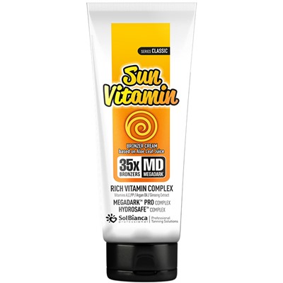 SolBianca Sun Vitamin Крем - автозагар с маслом арганы, экстр.женьшеня и витаминным комплексом 125 мл