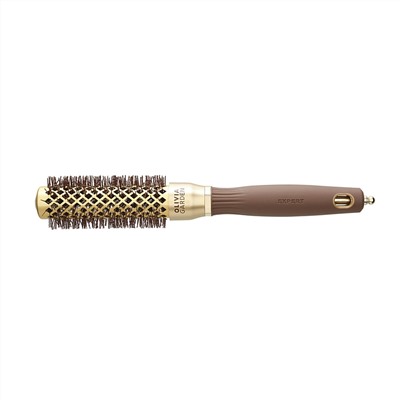 Olivia Garden Термобрашинг для укладки волос / Expert Blowout Shine Wavy Bristles ID2048/OGBNT24, 25 мм, коричневый