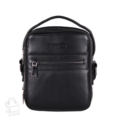Рюкзак мужской кожаный 22-2145-1H black Heanbag