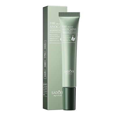 SADOER Крем для области вокруг глаз с экстрактом авокадо The Organic Avocado Nourishing Eye Cream 20гр