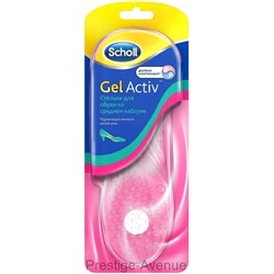 Стельки Gel Activ для обуви на среднем каблуке