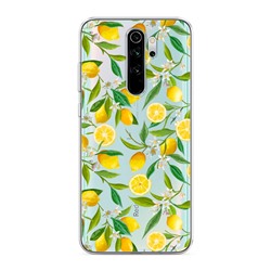 Силиконовый чехол Сочные лимоны на Xiaomi Redmi Note 8 Pro