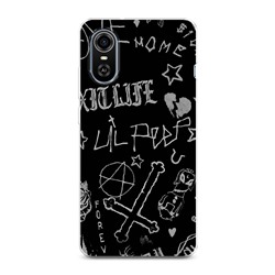 Силиконовый чехол Lil Peep love на ZTE Blade A31 Plus