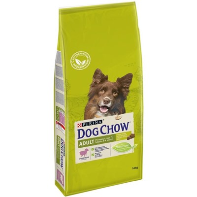 Сухой корм DOG CHOW для собак, ягненок, 14 кг