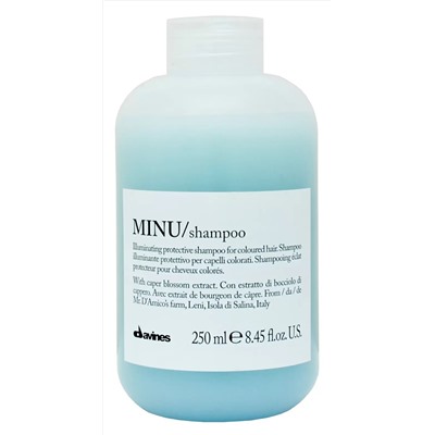 Защитный шампунь для сохранения цвета волос Minu Shampoo, 250 мл